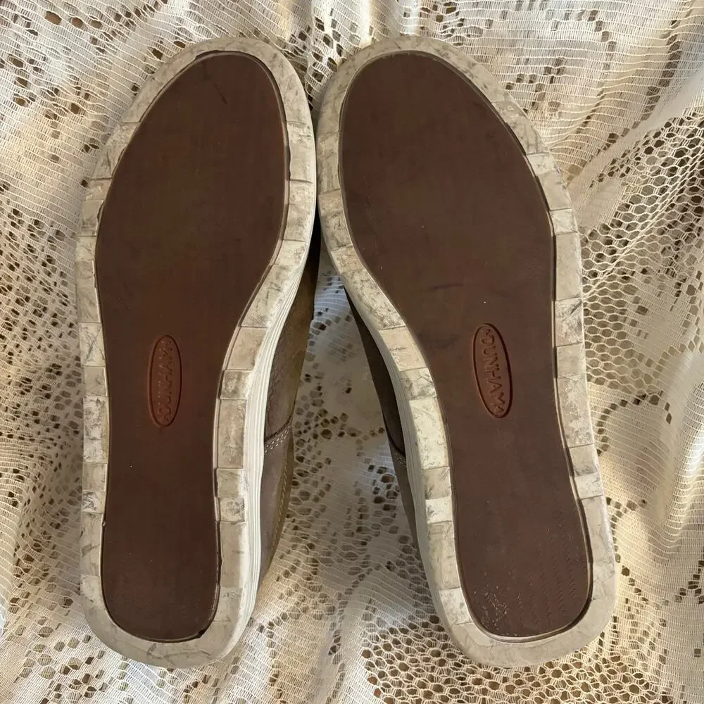 Dunham Colchester Moc Men's US 10 Low Boat Shoes